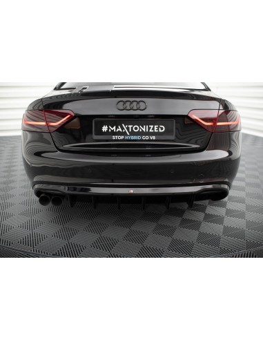 Difusor trasero Audi A5 8T Coupé/Cabrio (S-Line)(Doble salida 1 lado)