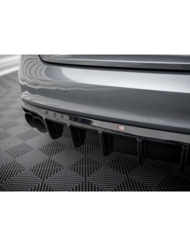 Difusor trasero Audi A5 8T Coupé/Sportback (S-Line)(Facelift) (Doble salida 1 lado)