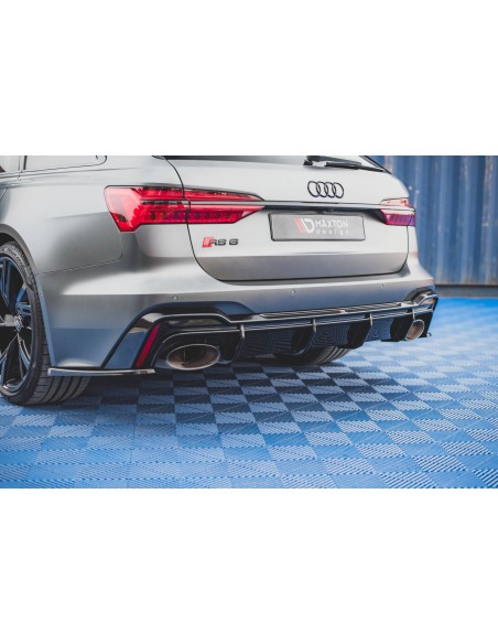 Difusor trasero Audi RS6 C8 (Con enganche remolque)