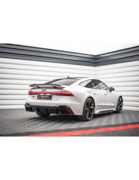 Difusor trasero Audi RS7 C8 (Con enganche remolque)
