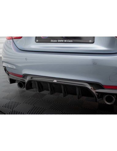 Difusor trasero BMW Serie 4 F32/F33/F36 (Con Pack M)(Con 1 salida cada lado)