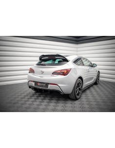 Difusor trasero Opel Astra J GTC (OPC Line)(Versión con una salida por un lado)