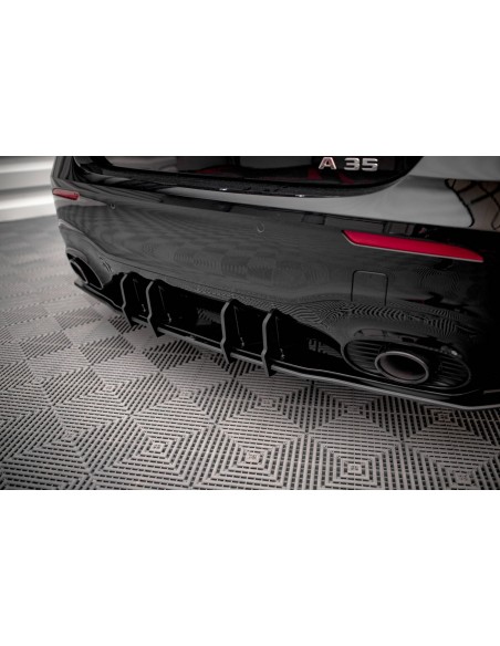 Difusor trasero Street Pro Mercedes Clase A 35 AMG Hatchback Aero Pack W177