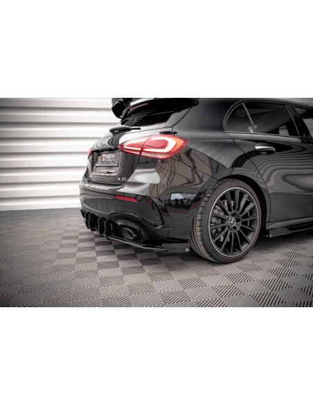 Difusor trasero Street Pro Mercedes Clase A 35 AMG Hatchback Aero Pack W177 (Con flaps) Difusor trasero Street Pro Mercedes Clase A 35 AMG Hatchback Aero Pack W177 (Con flaps)