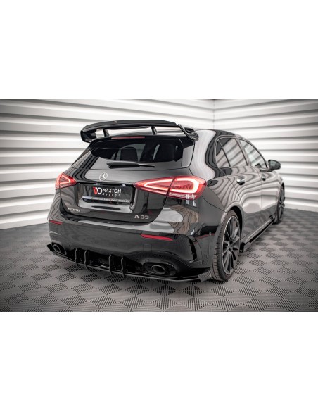 Difusor trasero Street Pro Mercedes Clase A 35 AMG Hatchback Aero Pack W177 (Con flaps) Difusor trasero Street Pro Mercedes Clase A 35 AMG Hatchback Aero Pack W177 (Con flaps)