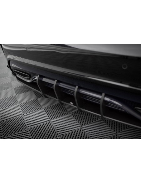 Difusor trasero Street Pro Mercedes-Benz Clase A W176 (AMG Line)(Facelift)(Con flaps)