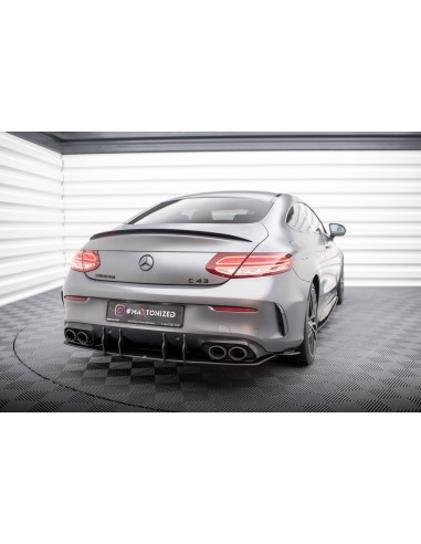 Difusor trasero Street Pro Mercedes-Benz Clase C 43 AMG Coupé C205 (Facelift)