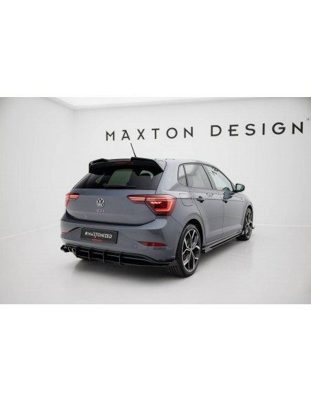 Difusor trasero Street Pro Volkswagen Polo GTI AW (Facelift)(Con flaps)