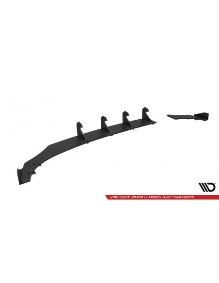 Difusor trasero Street Pro Volkswagen Polo GTI AW (Facelift)(Con flaps)