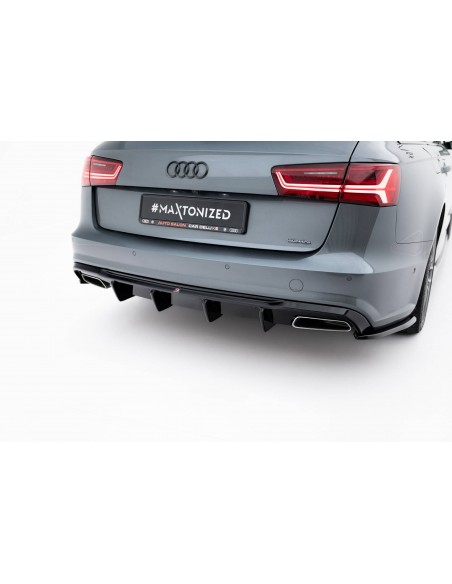 Difusor trasero V.2 Audi A6/S6 C7 (incl. S-Line)(Facelift)