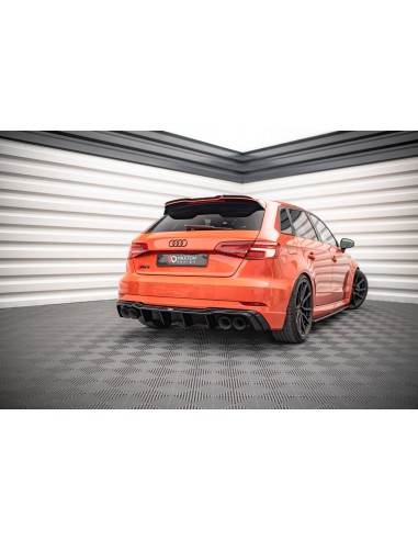 Difusor trasero V.2 Audi RS3 8V Sportback 8V (Facelift)(Salidas dobles)