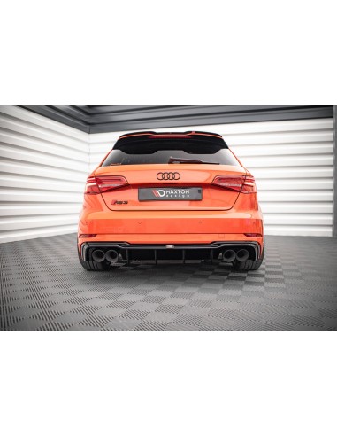 Difusor trasero V.2 Audi RS3 8V Sportback 8V (Facelift)(Salidas dobles)