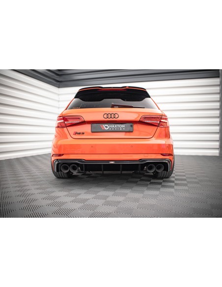 Difusor trasero V.2 Audi RS3 8V Sportback 8V (Facelift)(Salidas dobles)