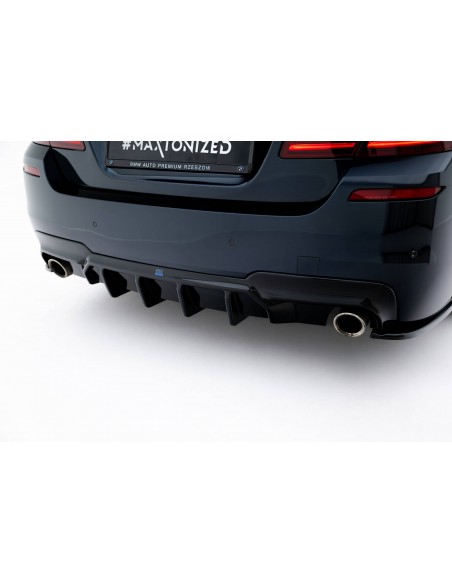 Difusor trasero V.2 BMW Serie 5 F10/F11 (Con pack M)(Con 1 salida cada lado)
