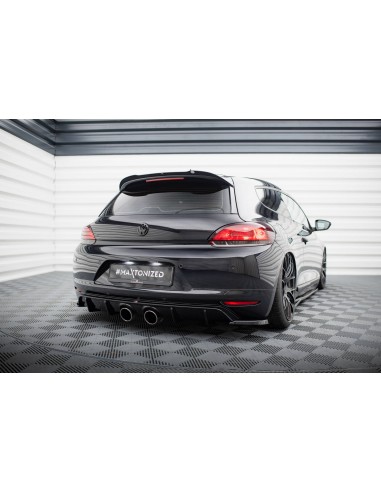 Difusor trasero V.2 Volkswagen Scirocco (Para escape R32)