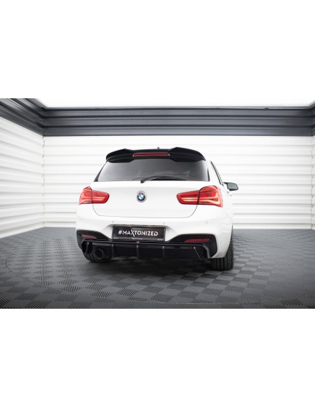 Difusor trasero V.3 BMW Serie 1 F20 (Con Pack M)(Facelift)(Con 1 salida lateral) Difusor trasero V.3 BMW Serie 1 F20 (Con Pack M)(Facelift)(Con 1 salida lateral)