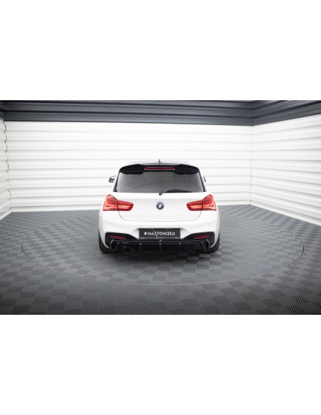 Difusor trasero V.3 BMW Serie 1 F20 (Con Pack M)(Facelift)(Con 1 salida lateral) Difusor trasero V.3 BMW Serie 1 F20 (Con Pack M)(Facelift)(Con 1 salida lateral)