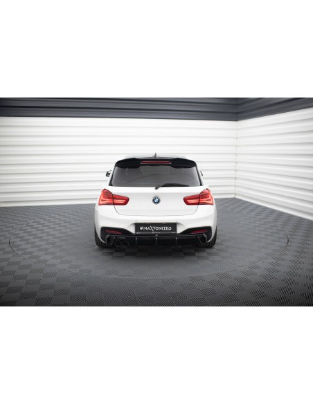 Difusor trasero V.3 BMW Serie 1 F20 (Con Pack M)(Facelift)(Con doble salida lateral)