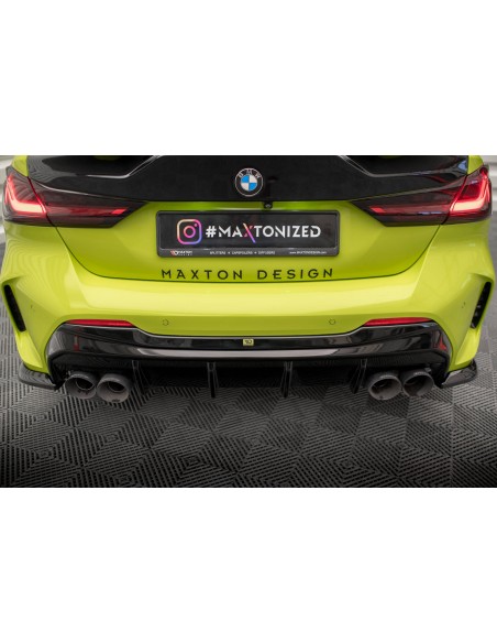 Difusor trasero V.3 BMW Serie 1 F40 Pack M/M135i (Salida doble)