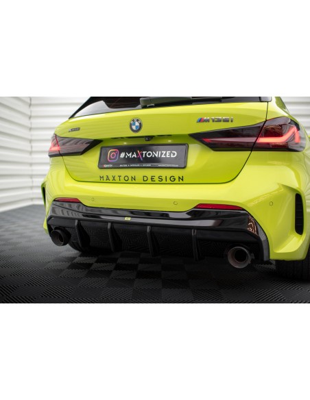 Difusor trasero V.3 BMW Serie 1 F40 Pack M/M135i (Salida simple)