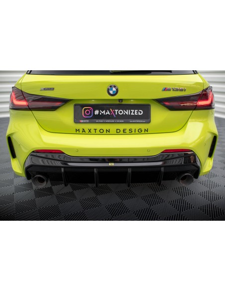 Difusor trasero V.3 BMW Serie 1 F40 Pack M/M135i (Salida simple)