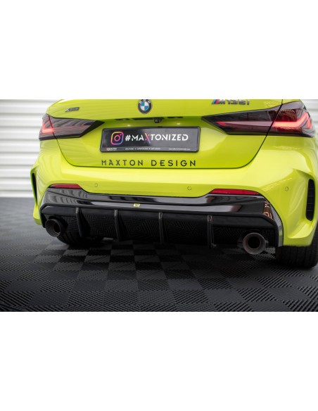 Difusor trasero V.3 BMW Serie 1 F40 Pack M/M135i (Salida simple)