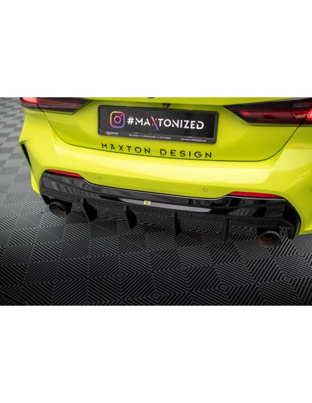 Difusor trasero V.3 BMW Serie 1 F40 Pack M/M135i (Salida simple)