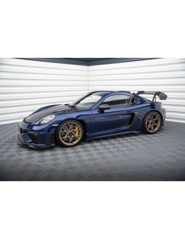 Faldones laterales Porsche 718 Cayman 982 GT4 RS