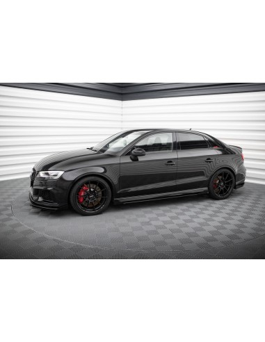 Faldones laterales Street Pro Audi RS3 8V Sedan (Facelift)(Con flaps)