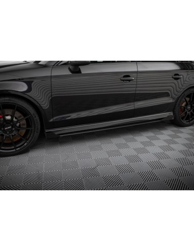 Faldones laterales Street Pro Audi RS3 8V Sedan (Facelift)(Con flaps)