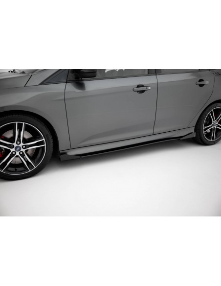 Faldones laterales Street Pro Ford Focus ST Mk3 (Facelift)(Con flaps)