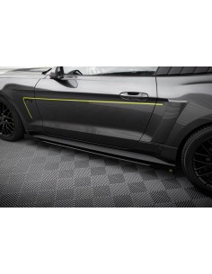 Faldones laterales Street Pro Ford Mustang GT Mk6 (Con flaps)