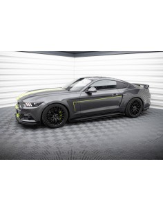 Faldones laterales Street Pro Ford Mustang GT Mk6 (Con flaps) 2
