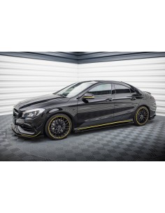 Faldones laterales Street Pro Mercedes-Benz CLA 45 AMG C117 (Facelift)(Con flaps)