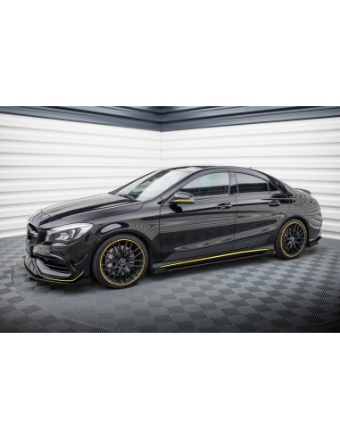 Faldones laterales Street Pro Mercedes-Benz CLA 45 AMG C117 (Facelift)(Con flaps)