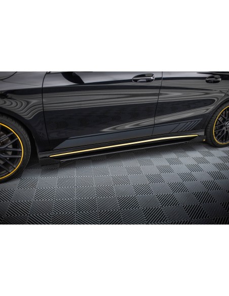 Faldones laterales Street Pro Mercedes-Benz CLA 45 AMG C117 (Facelift)(Con flaps)