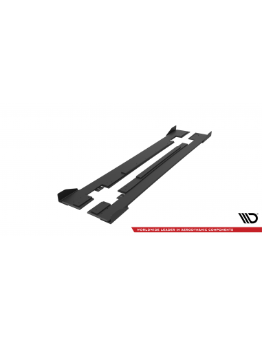 Faldones laterales Street Pro Mercedes-Benz CLA 45 AMG C117 (Facelift)(Con flaps)