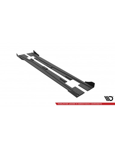 Faldones laterales Street Pro Mercedes-Benz Clase A 45 AMG W176 (Facelift)(Con flaps)