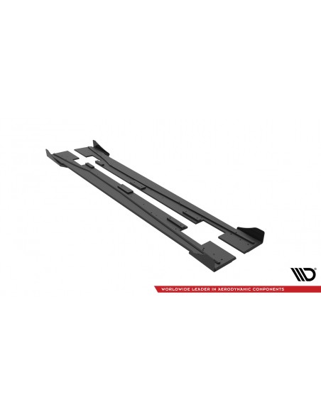 Faldones laterales Street Pro Mercedes-Benz Clase A 45 AMG W176 (Facelift)(Con flaps) Faldones laterales Street Pro Mercedes-Benz Clase A 45 AMG W176 (Facelift)(Con flaps)