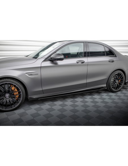 Faldones laterales Street Pro Mercedes-Benz Clase C 63 AMG W205/S205 (Facelift)(Con flaps)