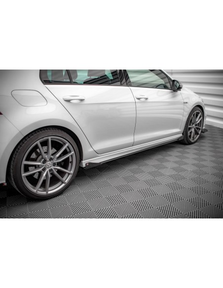 Faldones laterales Street Pro Volkswagen Golf VII R (Con flaps)