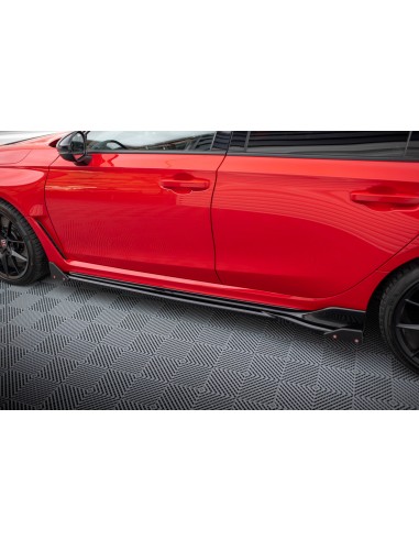 Faldones laterales V.1 Honda Civic Type-R Mk 11 (Con flaps)