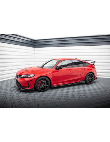 Faldones laterales V.1 Honda Civic Type-R Mk 11 (Con flaps)