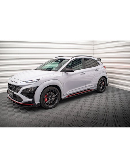 Faldones laterales V.1 Hyundai Kona N Mk1 (Con flaps)