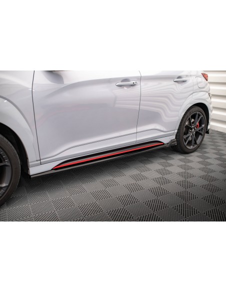 Faldones laterales V.1 Hyundai Kona N Mk1 (Con flaps)