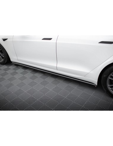 Faldones laterales V.2 Tesla Model S Plaid (Facelift)