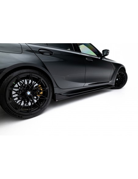 Faldones laterales V.3 BMW M3 G80 (Look CSL)