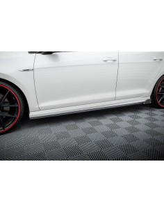 Faldones laterales V.3 Volkswagen Golf VII R/R-Line (Con flaps)