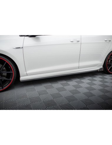 Faldones laterales V.3 Volkswagen Golf VII R/R-Line (Con flaps)