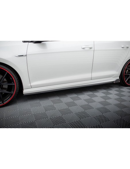 Faldones laterales V.3 Volkswagen Golf VII R/R-Line (Con flaps)